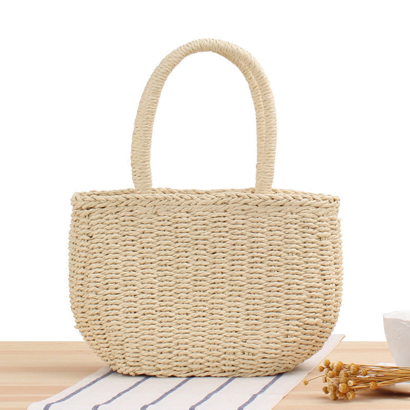 Aisha – Woven Summer Tote Bag