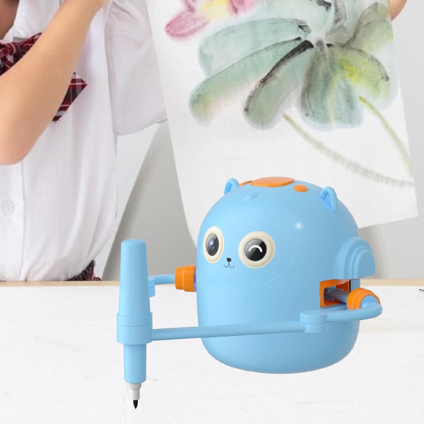 Interactive Educational Drawing Robot For Kids