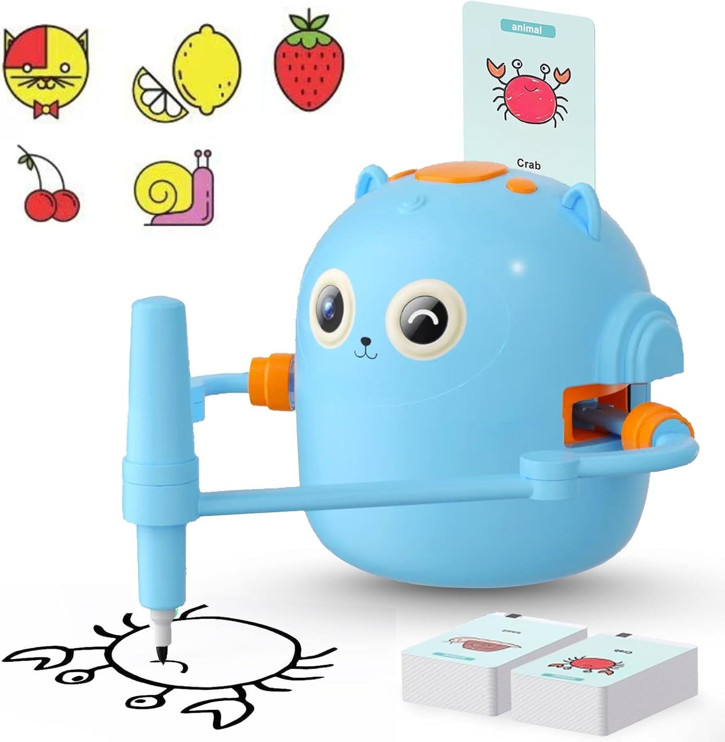 Interactive Educational Drawing Robot For Kids