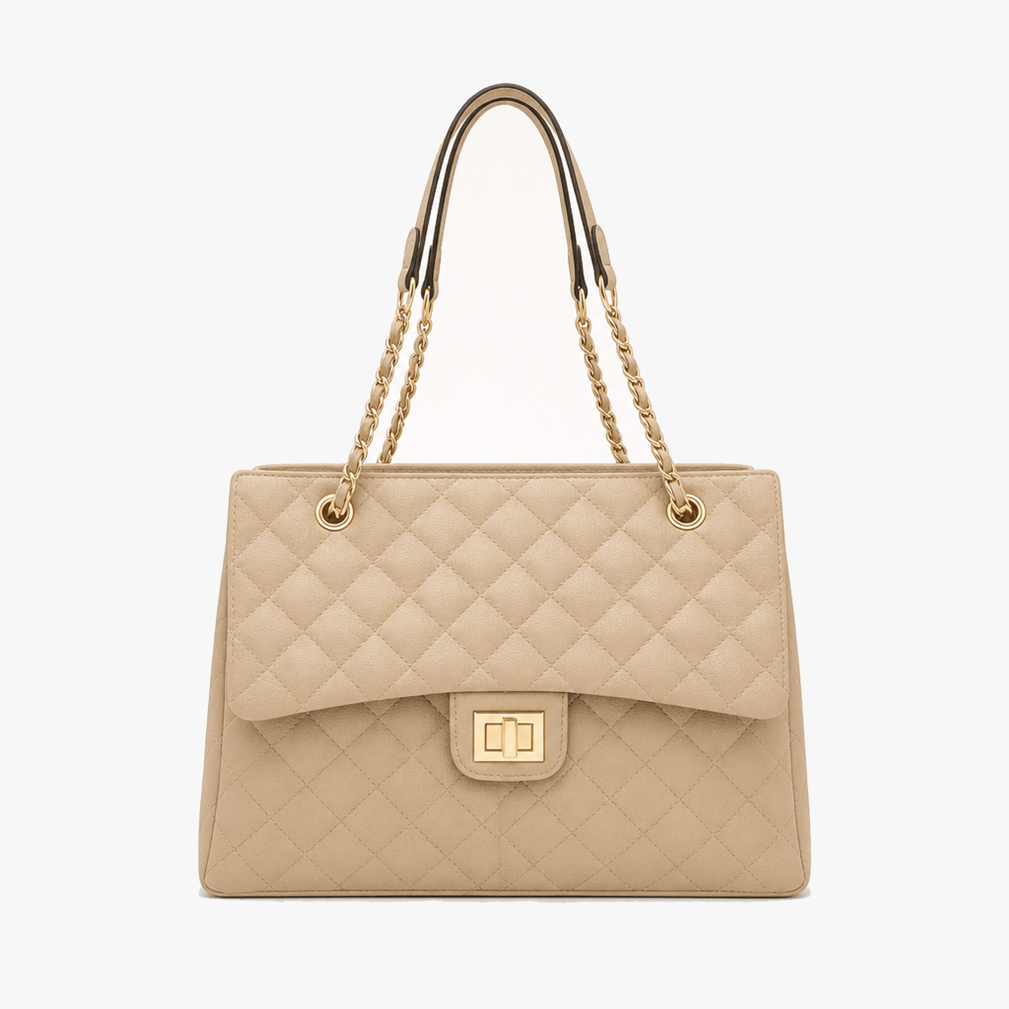 Ellara – Quilted Chain Strap Tote