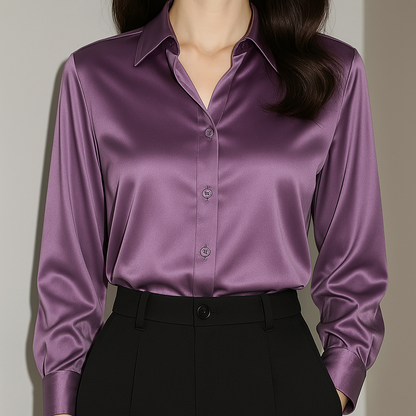 Elvire Satin Blouse