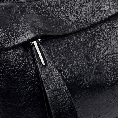 Carria - Soft Leather Crossbody With 3 Compartments