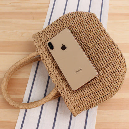 Aisha – Woven Summer Tote Bag