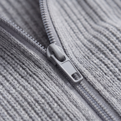 Covena – Soft Knit Zip Up Cardigan with Pockets