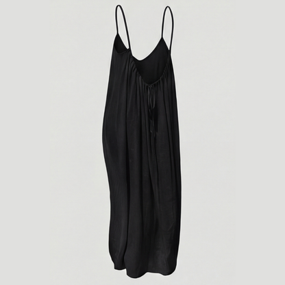 Soleia – Flowy Open Back Summer Maxi Dress