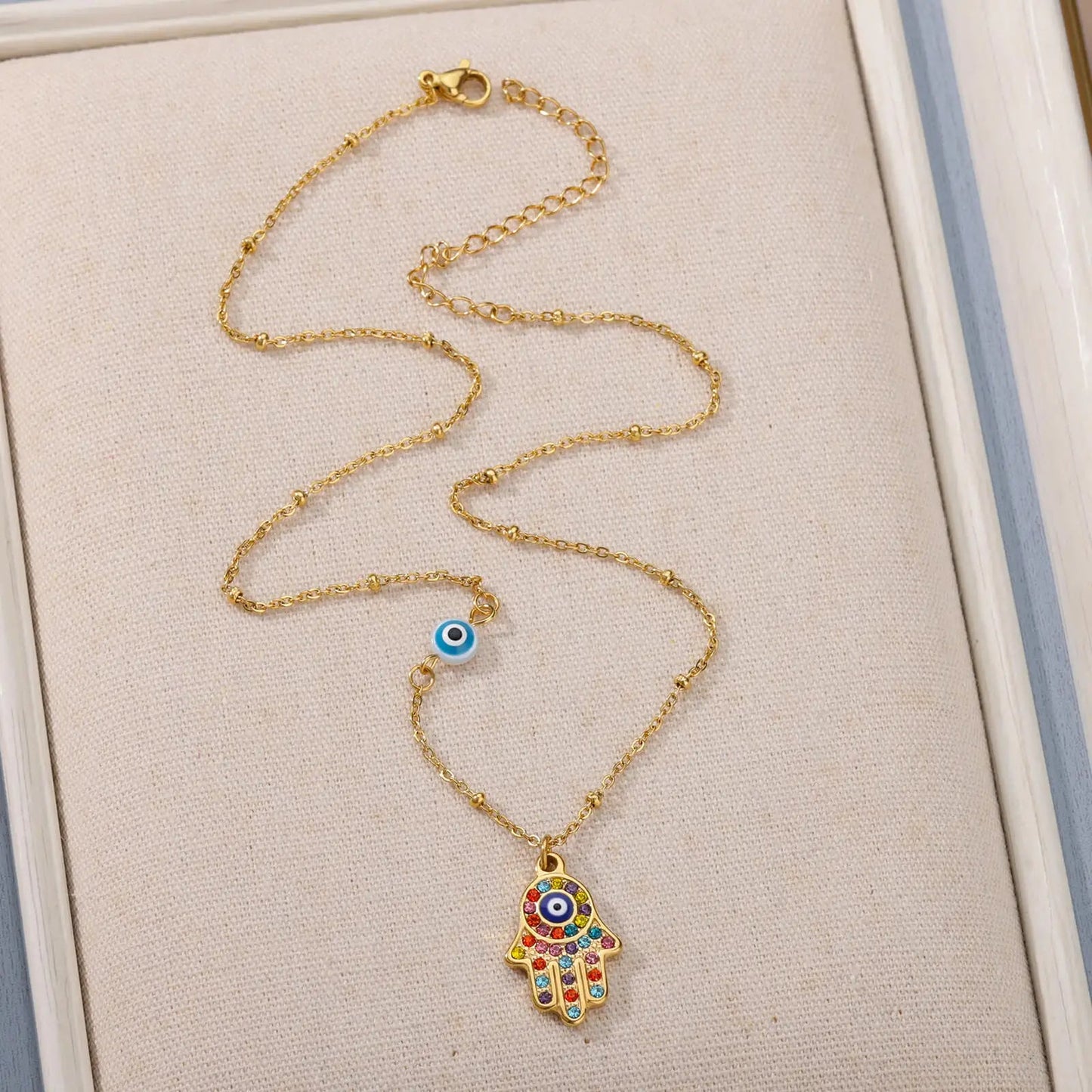 Amara Mystic Eye Pendant Necklace
