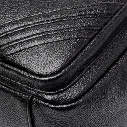 Carria - Soft Leather Multi Pocket Shoulder Bag