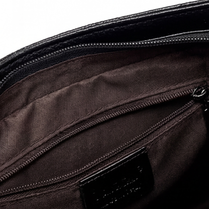Carria - Soft Leather Multi Pocket Shoulder Bag