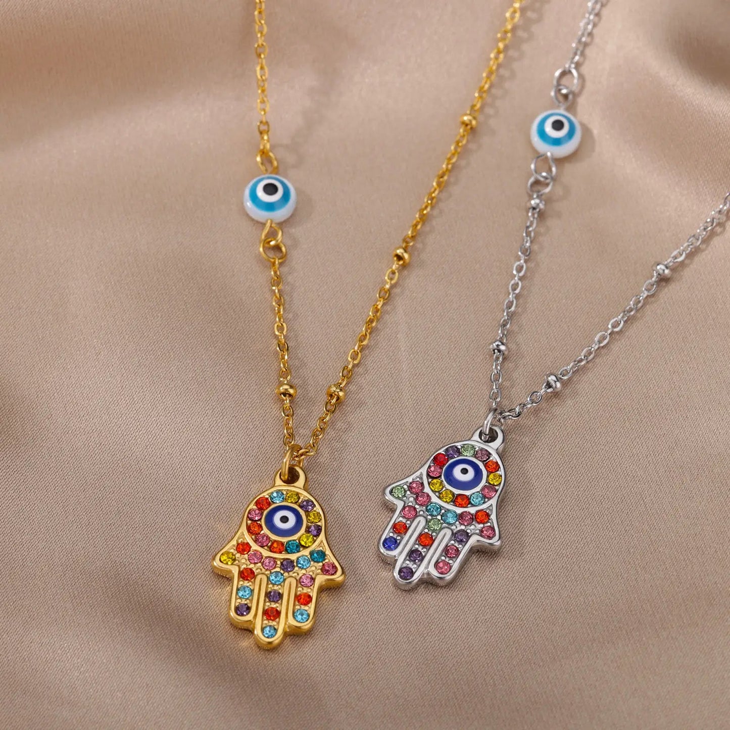 Amara Mystic Eye Pendant Necklace