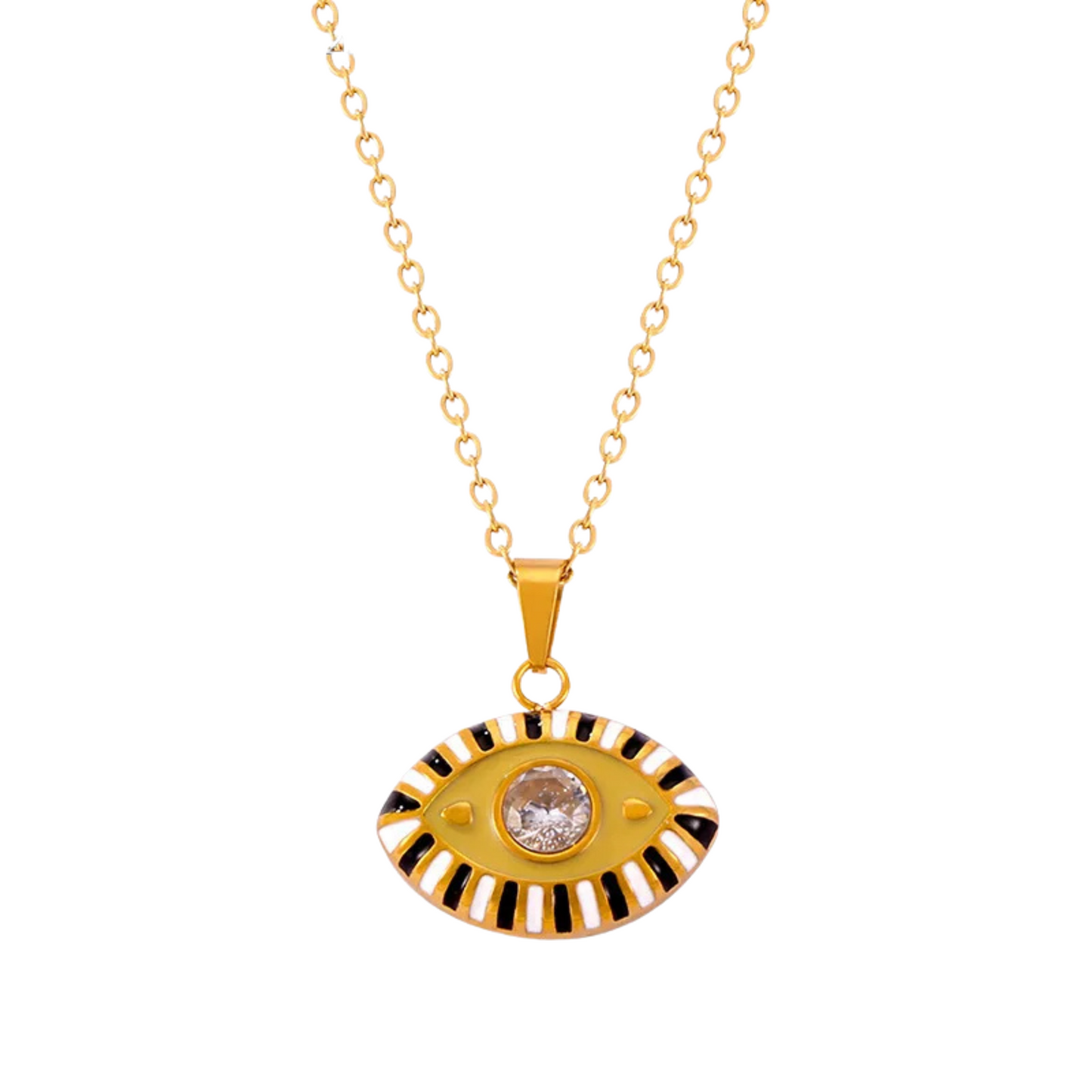 Alchemy Evil Eye Charm Necklace