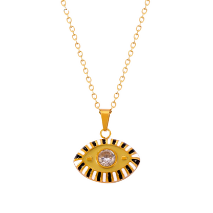Alchemy Evil Eye Charm Necklace