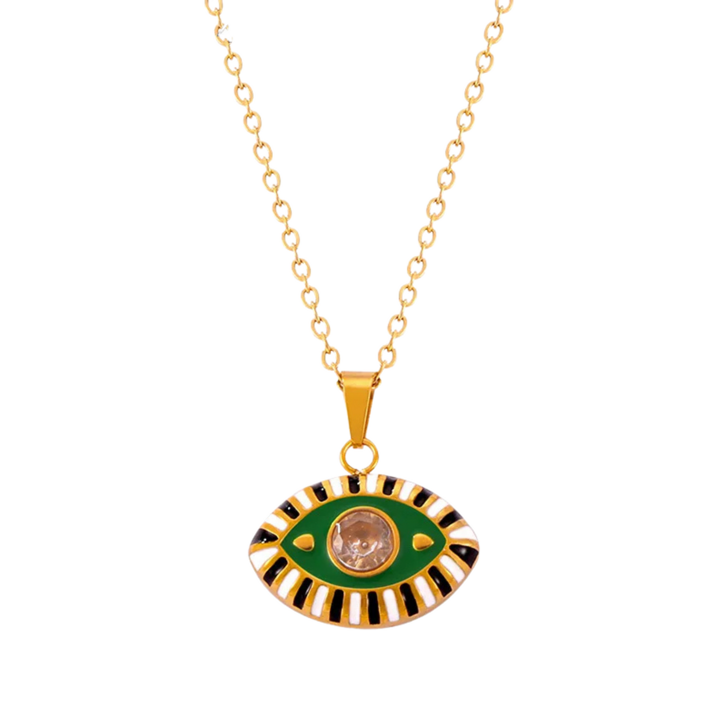 Alchemy Evil Eye Charm Necklace