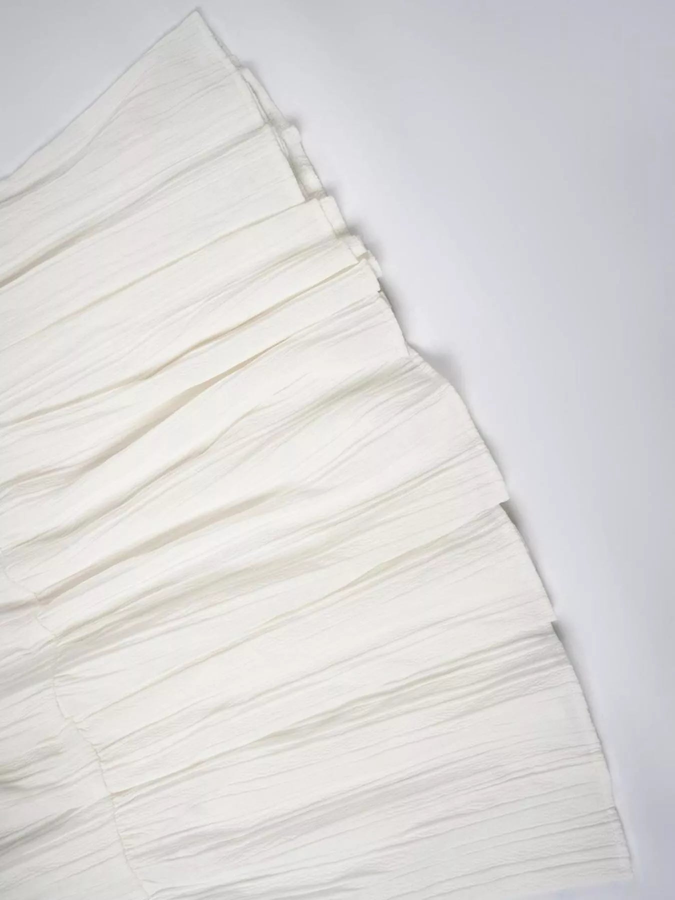 Flowy Tiered Ruched Maxi Skirt