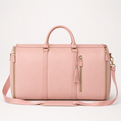Voyella – Convertible Garment Duffel Bag with Built-in Hanger, Carry-On Travel Bag for Women