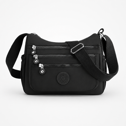 Pockela – Lightweight Nylon Crossbody Bag with 6 Pockets
