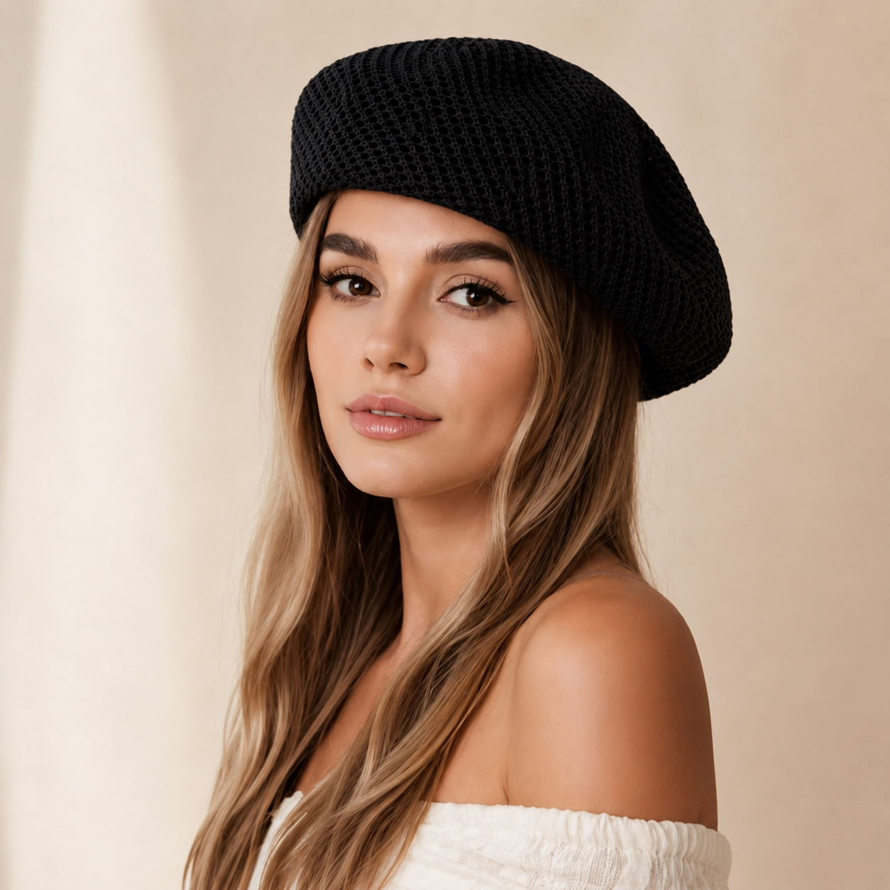 Capri Crochet Beret