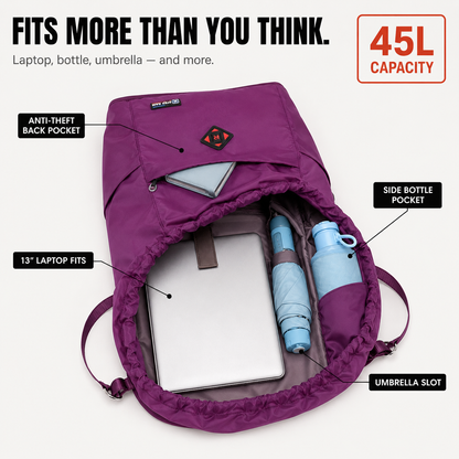 Foldova™ – Compact Foldable Backpack for Everyday Carry