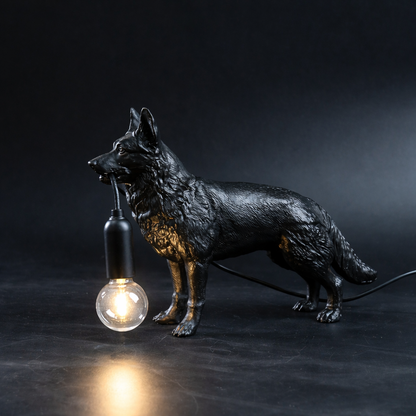 Lumera's German Shepherd Lamp