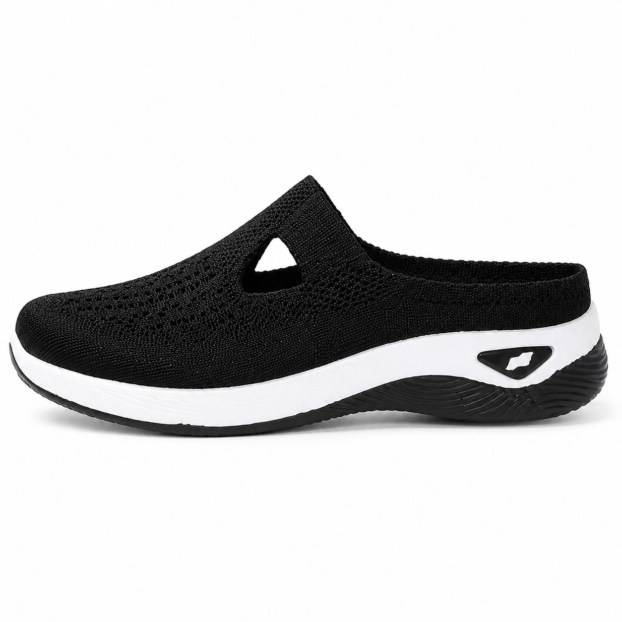 Airessa™ – Breathable Mesh Slip-On Mules with Cushioned Air Sole