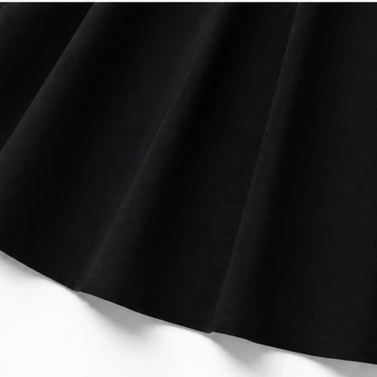Noirella – Lace Sleeve A-Line Mini Dress for Curves