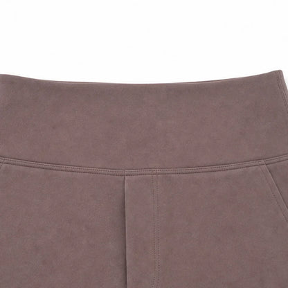 Wearbella – High Waisted Tailored Stretch Bermuda Shorts with Pockets