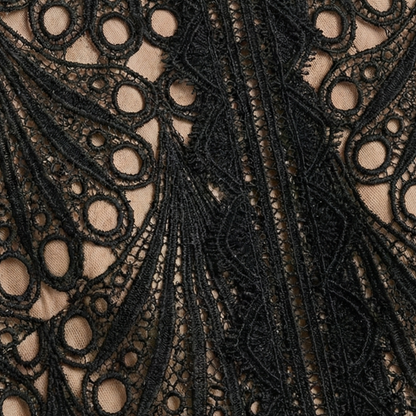 Elegant Lace Midi Dress for Wedding Guests and Formal Events