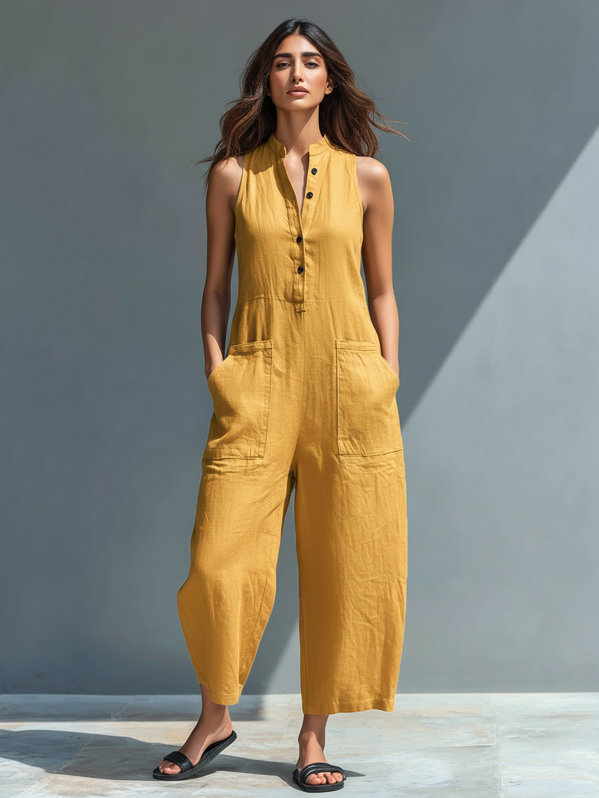 NICKY | Elegant Sleeveless Jumpsuit