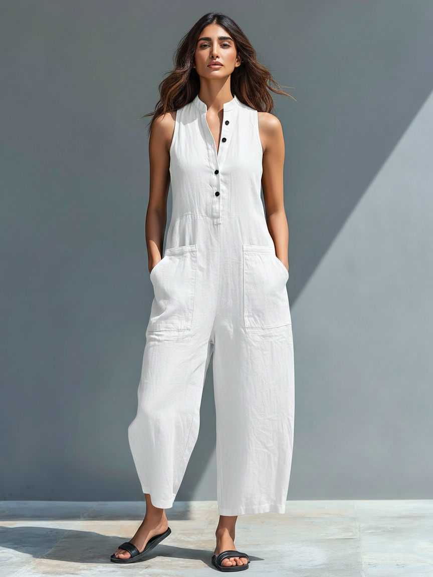 NICKY | Elegant Sleeveless Jumpsuit