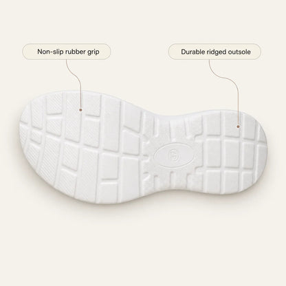 Aurelle – Knit Platform Sandals with Cushioned Sole and Slingback