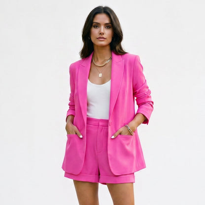 Isabella - Elegant Blazer and Shorts Set