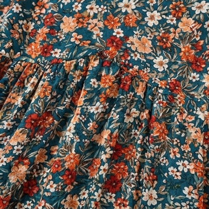Florelle – Women's Flowy Floral Midi Dress