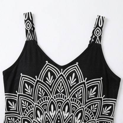 Mandara – Bohemian Mandala Maxi Dress
