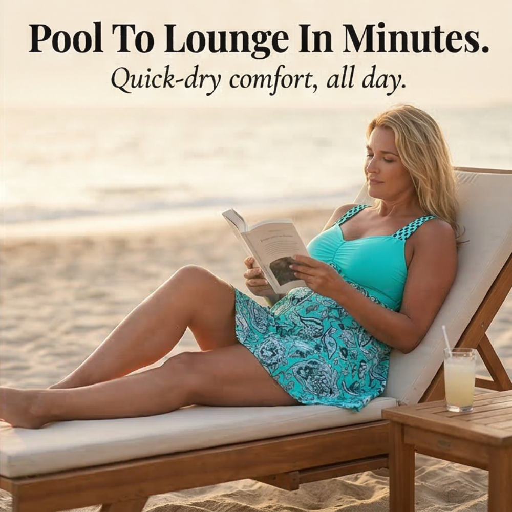 Shorela™ – Two Piece Swim Set with Full Coverage