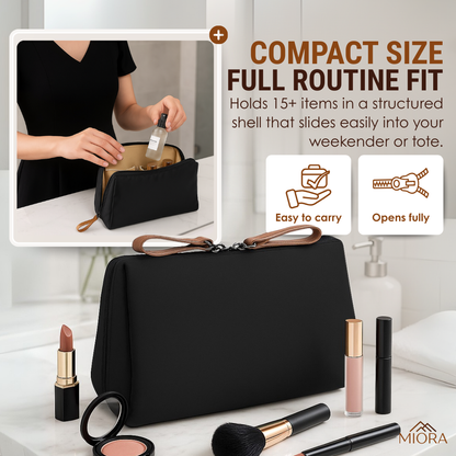 Miora – Double Zipper Cosmetic Bag