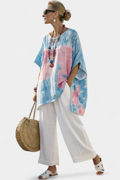 Valentina - Linen Bamboo Trouser Set