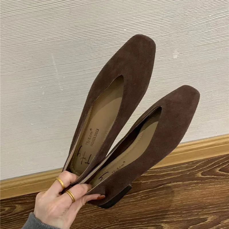 Sophia | Stylish Vintage Soft Leather Ballet Flats for Women
