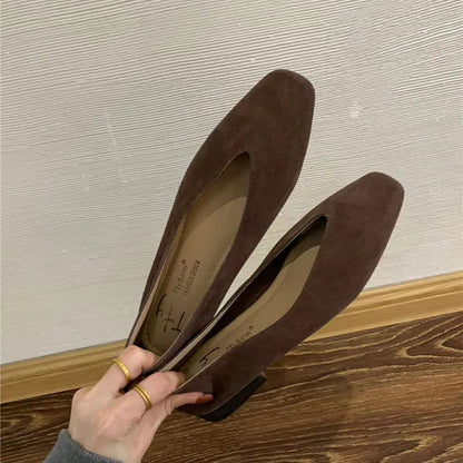 Sophia | Stylish Vintage Soft Leather Ballet Flats for Women