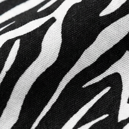 Vivara – Patchwork Zebra Print Maxi Dress for Women