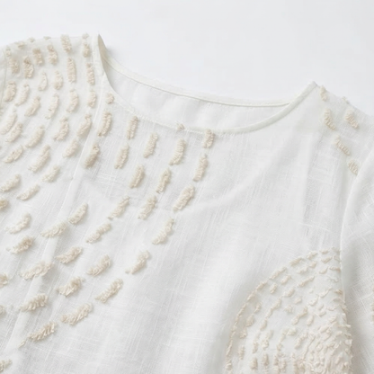 Embroidered Casual Women's Dress