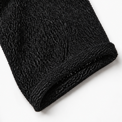 Solenya™ – Open-Knit Cold-Shoulder Boho Top