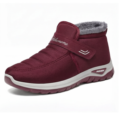 Cozara - Fur Lined Slip On Winter Boots