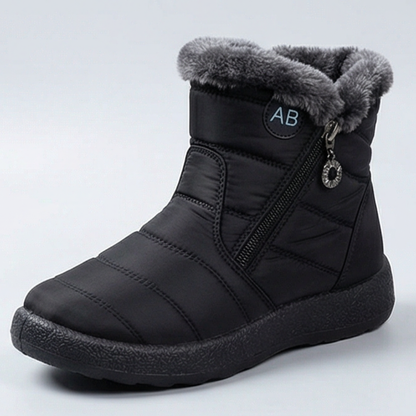 Frostiva - Fur Lined Winter Ankle Boots