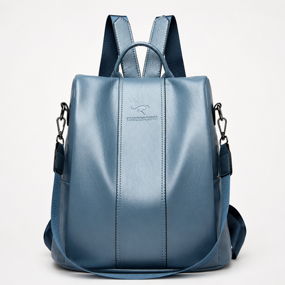 Lunavia – Convertible Leather Backpack Crossbody Bag for Women