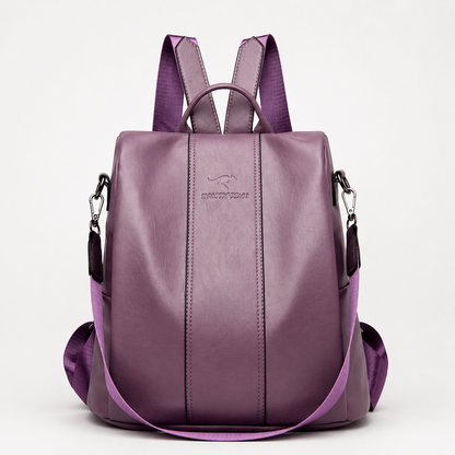 Lunavia – Convertible Leather Backpack Crossbody Bag for Women