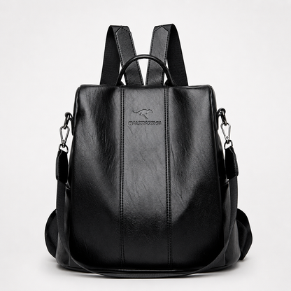 Lunavia – Convertible Leather Backpack Crossbody Bag for Women