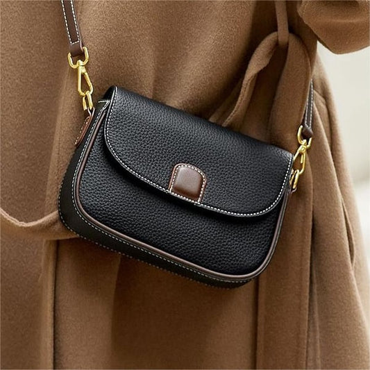 Lunettea - Elegant PU Leather Shoulder Bag for Women