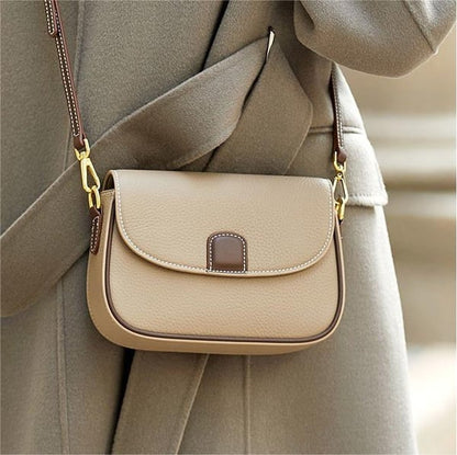 Lunettea - Elegant PU Leather Shoulder Bag for Women
