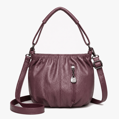 Velina – Soft Pleated Crossbody Bag