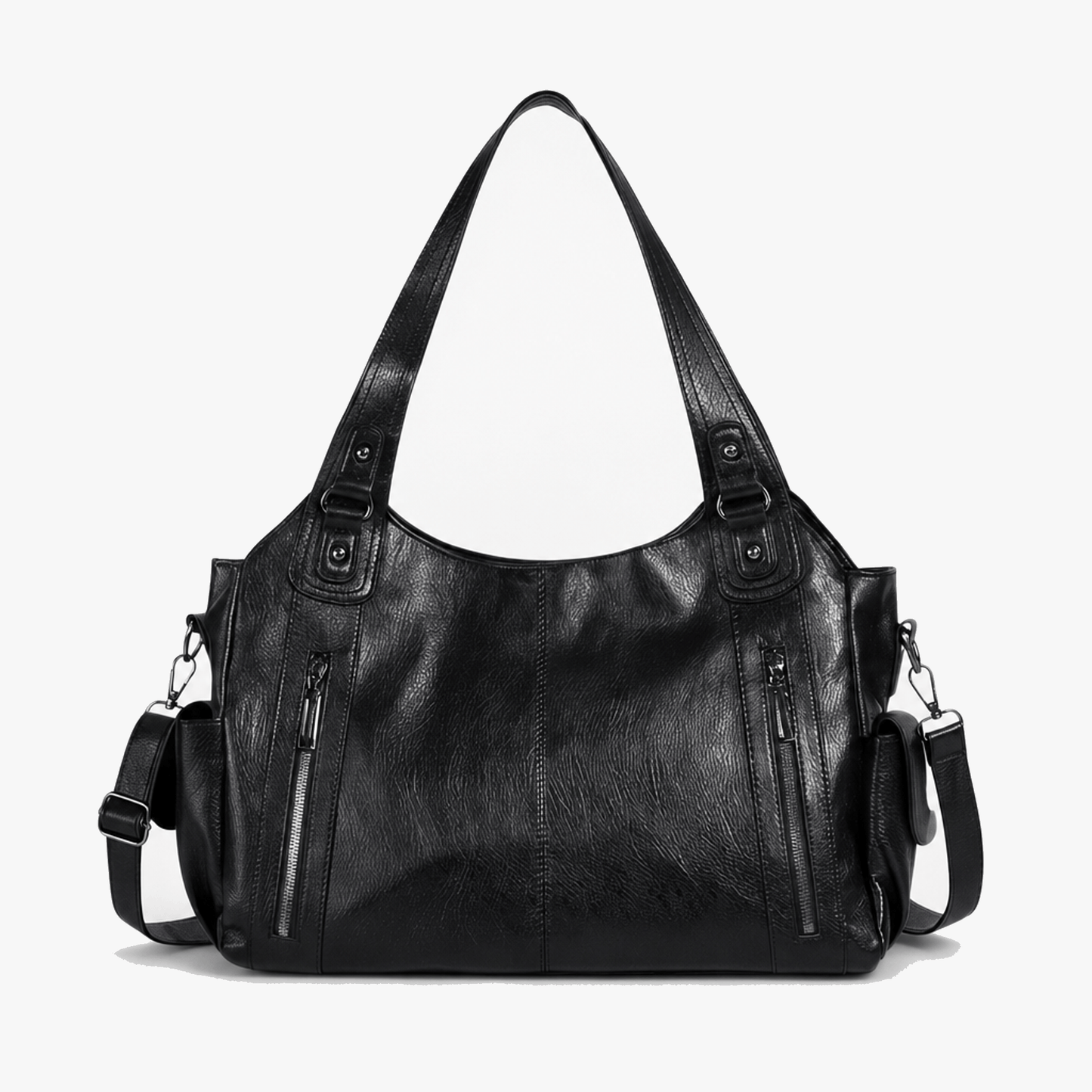 Noirvere – Slouchy Vegan Leather City Tote
