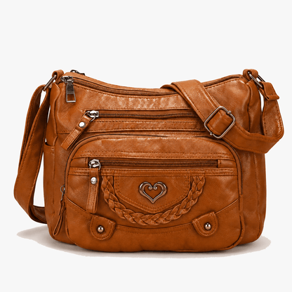 Veluna – Multi-Pocket Crossbody Bag for Everyday Carry